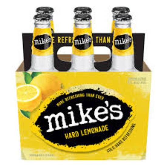 Order MIKE'S HARD LEMONADE 6PK BOTTLE  food online from Duke Liquor & Jr. Market store, Los Angeles on bringmethat.com