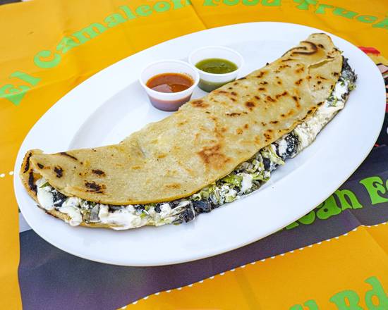 Order Quesadilla De Tortilla De Maiz food online from El Camaleon Food Truck store, Wheaton on bringmethat.com