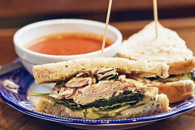 Order Turkey Avocado Sandwich food online from Founding Farmers DC store, Washington on bringmethat.com