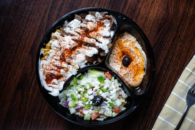 Order Combo Plate  food online from Austin Habibi store, Austin on bringmethat.com