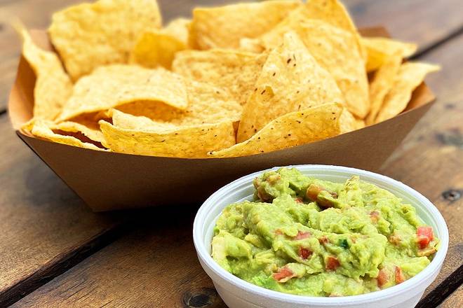 Order Chips & Guacamole - REGULAR food online from Rusty Taco store, Omaha on bringmethat.com