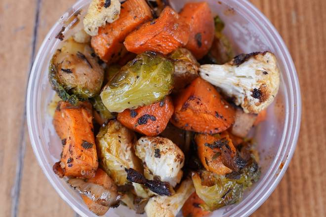 Order Roasted Vegetables food online from Sharky's Woodfired Mexican Grill store, Los Angeles on bringmethat.com