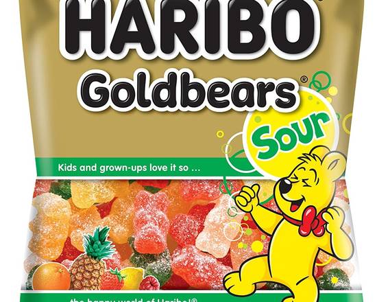 Order Haribo Gold Bears Sour 8oz food online from Fresko Market store, Miami on bringmethat.com