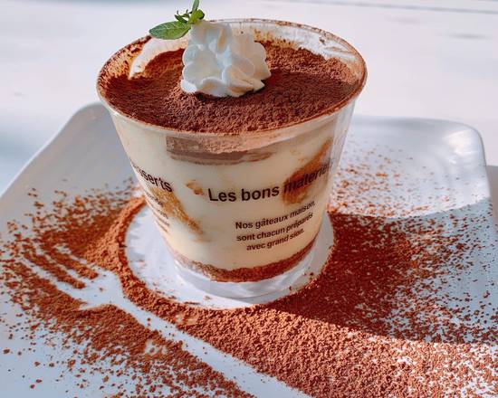 Order Tiramisu in Cups food online from Oh Bear Cafe & Teahouse store, Seattle on bringmethat.com
