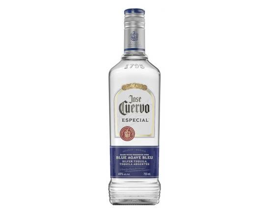 Order Jose Cuervo Silver, 750mL tequila (40.0% ABV) food online from Woodbury Wine & Spirits store, ORLANDO on bringmethat.com