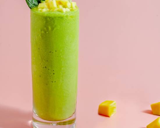 Order Tropical Green Smoothie food online from Icream Yogurt & Crepes store, Falls Church on bringmethat.com