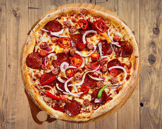 Pizza mexicaine