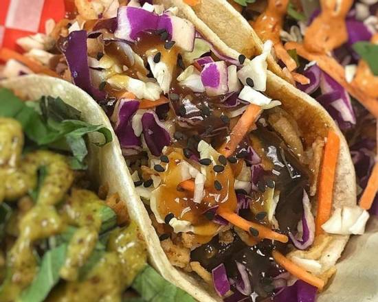 Order Sesame Tofu Taco food online from Marinate store, West Hollywood on bringmethat.com