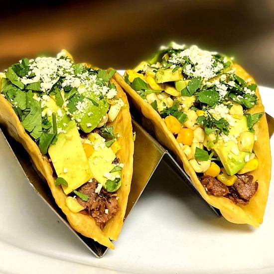 Order CARNE ASADA TACO PLATTER food online from 54th Street store, San Antonio on bringmethat.com
