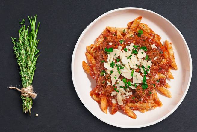 Order Bolognese Pasta (Penne) food online from Fork & Pasta store, West Bloomfield on bringmethat.com