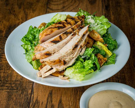 Order Classic Romano Caesar with Grilled Chicken  food online from Perricone's Marketplace store, Miami on bringmethat.com