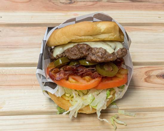 Order American Burger food online from Burger Legend store, Altamonte Springs on bringmethat.com