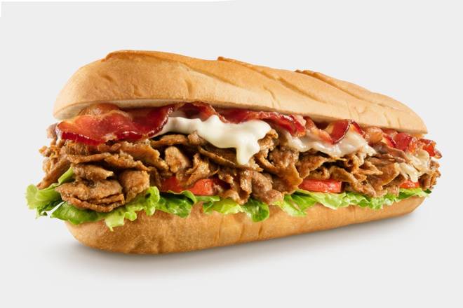 Order BACON 3 CHEESESTEAK food online from Charleys Cheesesteaks store, Arlington on bringmethat.com