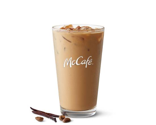 Order Medium Iced Sugar Free Vanilla Coffee food online from McDonald's store, Jackson on bringmethat.com