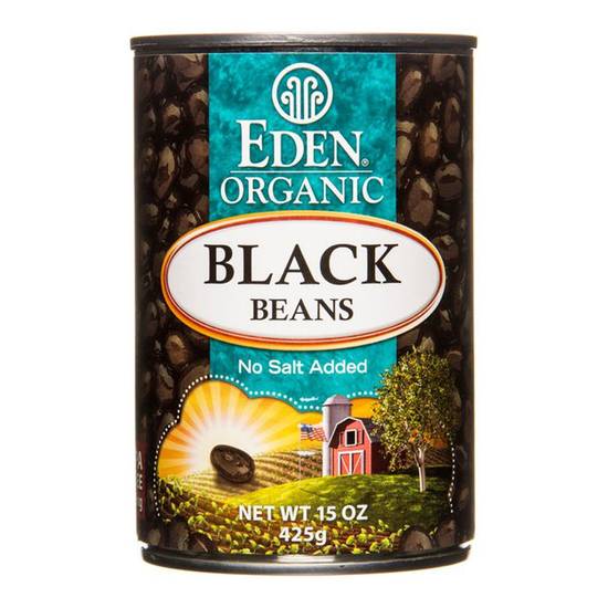 Order Eden Foods Organic No Salt Added Black Beans 15oz food online from Everyday Needs by Gopuff store, Tampa on bringmethat.com