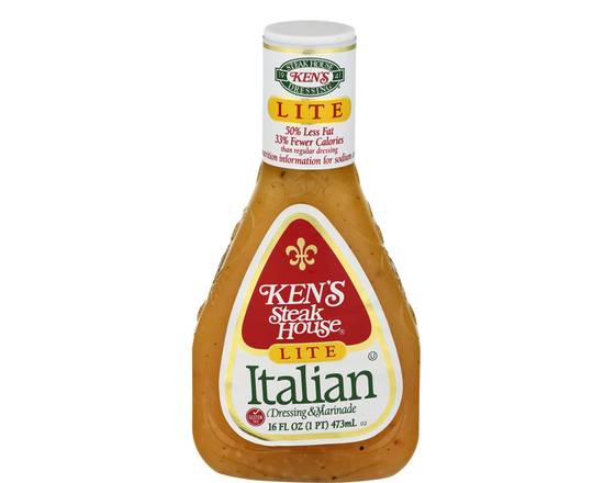 Order Kens Steakhouse Dressing Lite Italian  food online from Fresko Market store, Miami on bringmethat.com