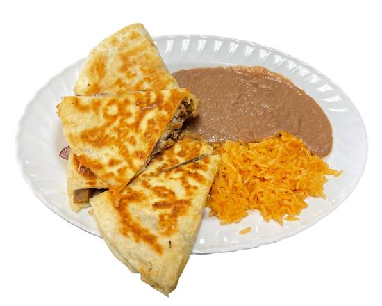 Order Quesadilla (10") food online from TAQUERIA EL PRIMO 2 store, Minneapolis on bringmethat.com