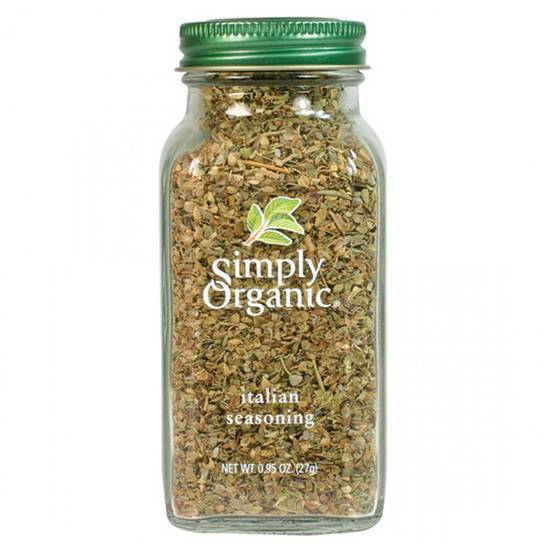 Order Simply Organic Italian Seasoning 0.95oz food online from Everyday Needs by Gopuff store, Baton Rouge on bringmethat.com