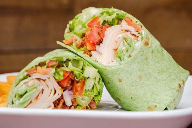 Order Smoked Turkey Club food online from It A Wrap store, Thousand Palms on bringmethat.com