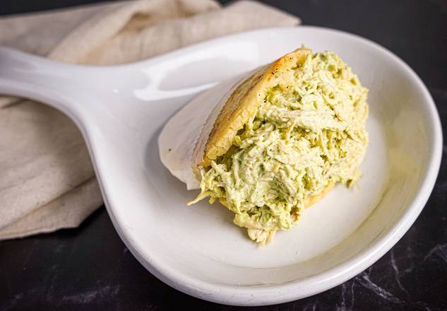 Order Arepa con Reina Pepiada food online from Sabor Venezolano Kendall store, Miami on bringmethat.com