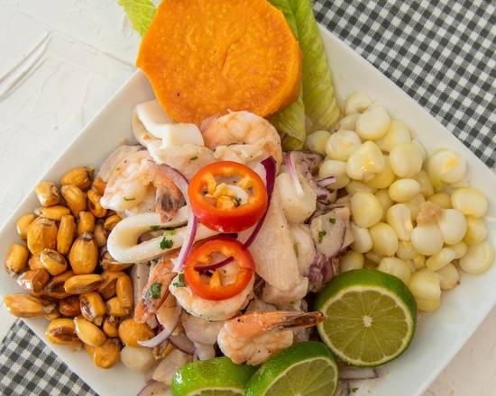 Order Mixed Seafood food online from Julitos Peruvian Chicken store, Waldorf on bringmethat.com