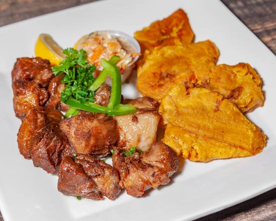 Order Griot Fried Pork food online from Cafe St Regis store, Lake Worth on bringmethat.com