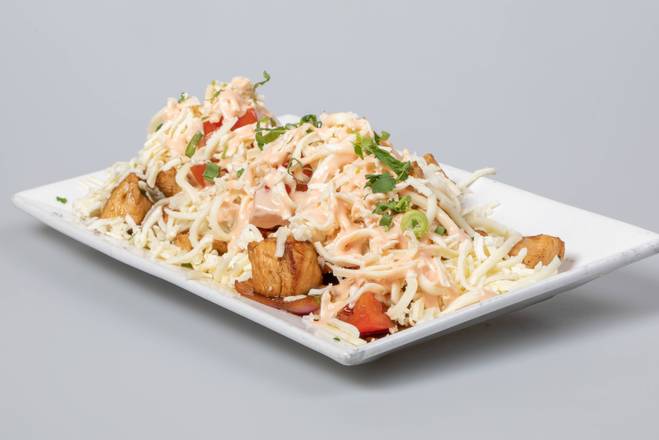 Order Tostones Con Pollo Ahumado al Wok food online from Bocas Grill store, Miami on bringmethat.com