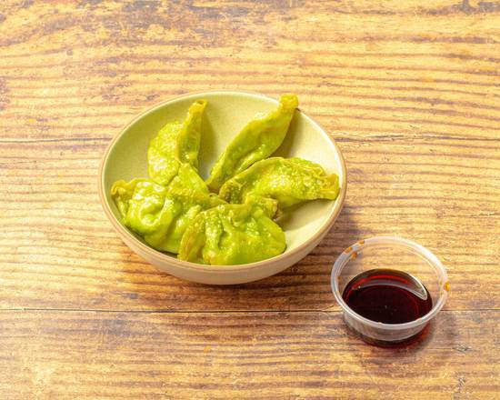 Order Vegetable Gyoza by Glaze Teriyaki Grill food online from Barzotto store, Palo Alto on bringmethat.com