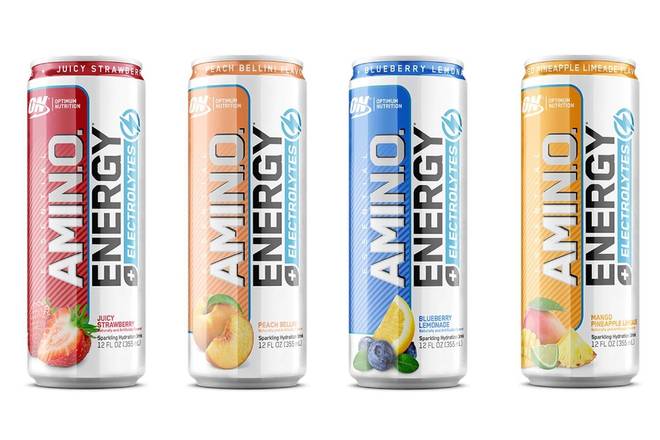 Order ON AMIN.O. Energy drink (2-pack) food online from Glenrose Liquor & Mini Mart store, Glendale on bringmethat.com