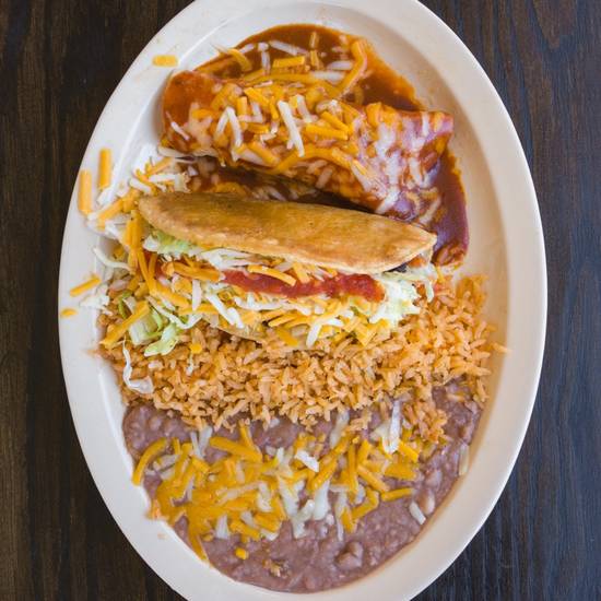 #3 Taco & Enchilada