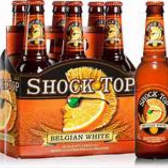 Order SHOCK TOP BELGIAN WHITE ALE 6PK-12OZ BTLS food online from Rocky Liquor store, Claremont on bringmethat.com