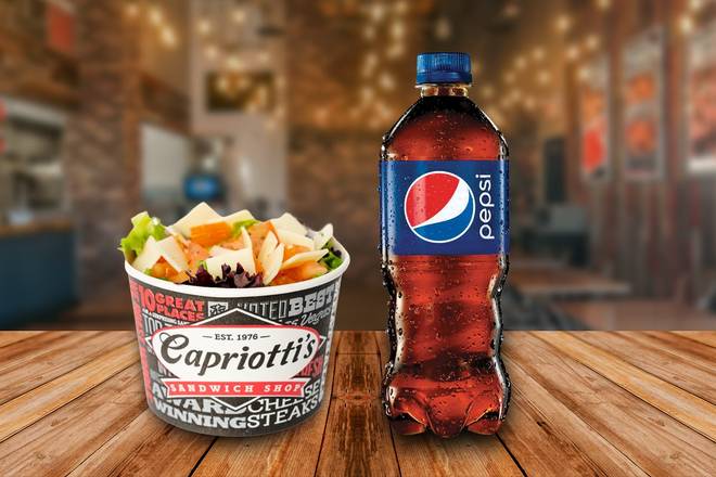 Order Combo Side Salad & Bottled Drink food online from Capriotti's store, West Chester on bringmethat.com