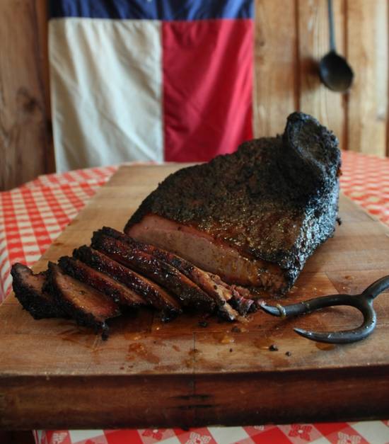 Order Sliced Brisket By The LB - 3rd Party food online from Cousins Bar-B-Q store, Fort Worth on bringmethat.com