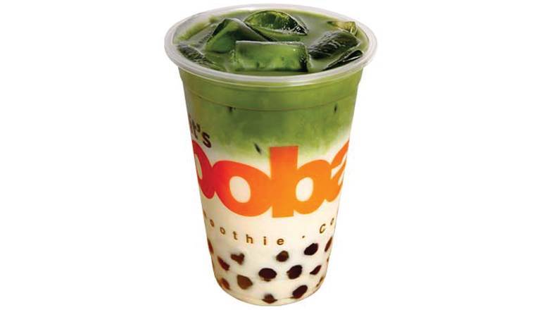 Order Jasmine Matcha Milk Tea food online from Boba Time store, Los Angeles on bringmethat.com
