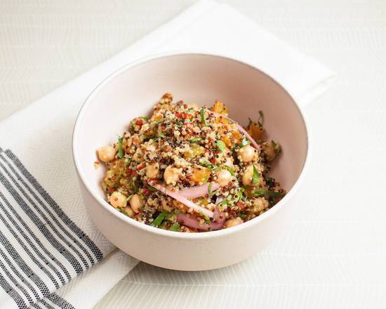 Order Quinoa & Chickpea Salad (VG) by The Roost food online from Barzotto store, Palo Alto on bringmethat.com