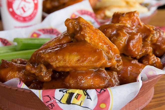 Order TRADITIONAL WINGS food online from Shane's Rib Shack store, Marrero on bringmethat.com