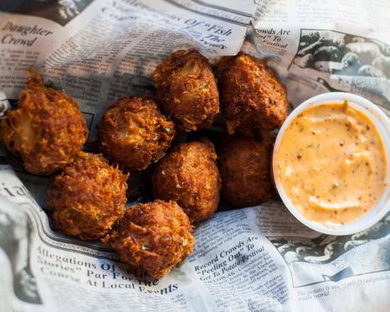 Order Crab Bites food online from Hook & Reel Cajun Seafood store, lubbock on bringmethat.com