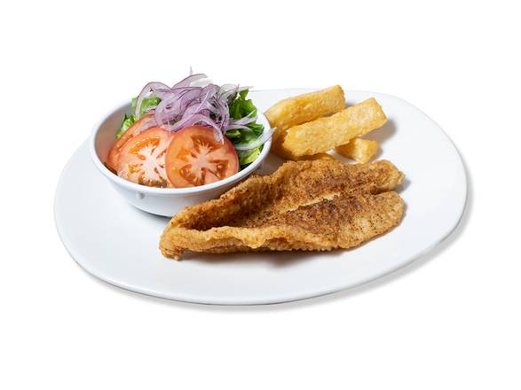 Order (Combo 12) Fried Fish w/2 sides food online from La Brasa Grill store, Sunrise on bringmethat.com