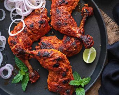 Order Grilled Tandoori Chicken food online from Desi Chops store, Terrace on bringmethat.com