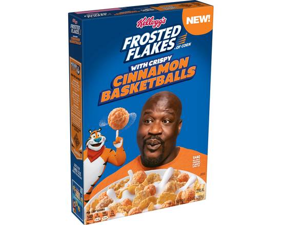 Order Frosted Flakes with Shaq Cinnamon basketballs Family Size  food online from Fresko Market store, Miami on bringmethat.com