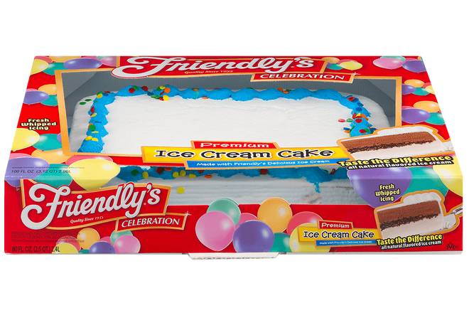 Order Ice Cream Cake: 80oz Sheet food online from Friendly's store, Medford on bringmethat.com