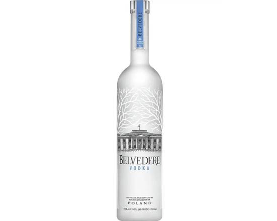 Order Belvedere, 1.75L vodka (40.0% ABV) food online from Xtra Liquors & Wines store, WEST MIAMI on bringmethat.com