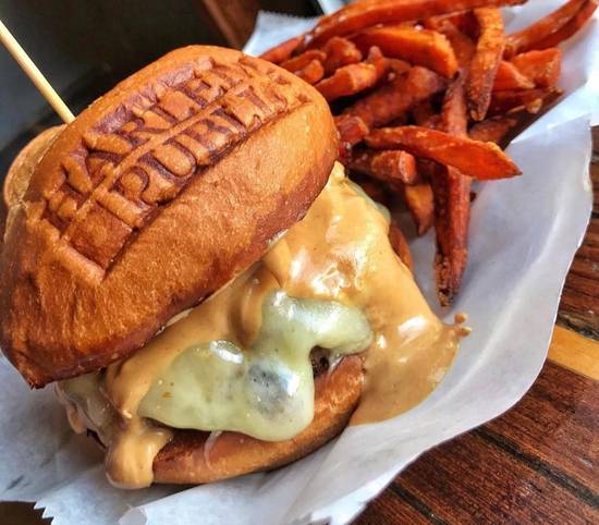 Order Peanut Butter Burger food online from Harlem Public-North End store, New York on bringmethat.com