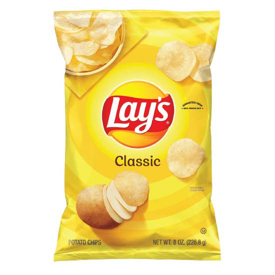 Order Lay's Classic 8oz food online from Caseys Carry Out Pizza store, St Joseph on bringmethat.com