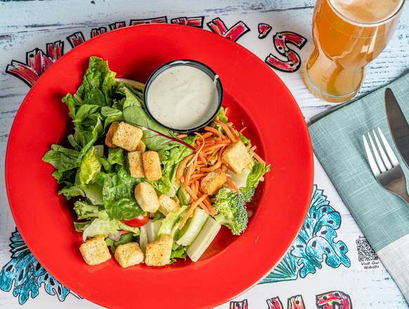Order Large House Salad food online from Whiteys Fish Camp store, Fleming Island on bringmethat.com