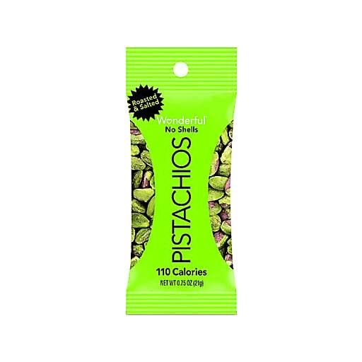 Order Wonderful Pistachios No Shell (.75 OZ) 125864 food online from Bevmo! store, Albany on bringmethat.com