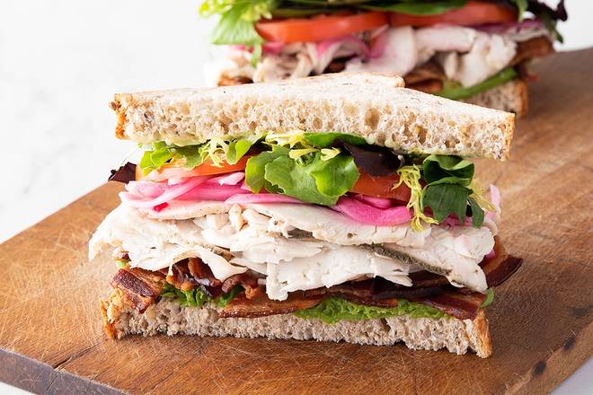 Order The Farm Club Sandwich food online from Mendocino Farms store, Houston on bringmethat.com