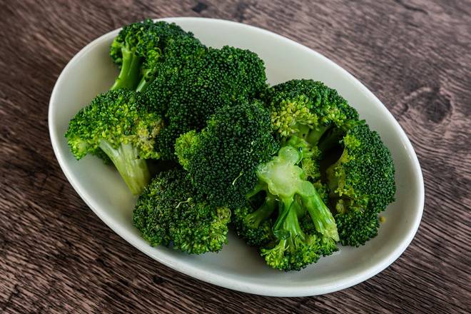 Order Steamed Broccoli food online from Wood Ranch BBQ & Grill store, Rancho Santa Margarita on bringmethat.com