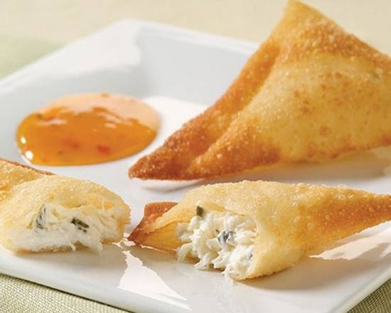 Order Crab Rangoon (6 pcs) food online from T&Y Hawaiian Bbq store, Glendale on bringmethat.com