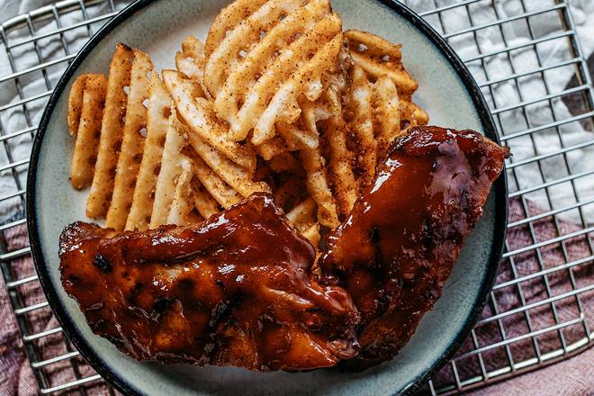 Order Kids Ribs food online from Logan's Roadhouse store, N. McAllen on bringmethat.com